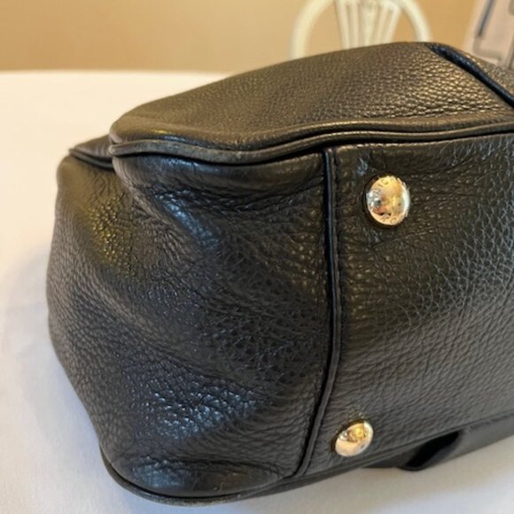 MICHAEL KORS | Fulton Pebbled Black Leather Tote bag and Wallet-EUC - Picture 10 of 16